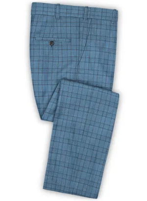 Napolean Corro Blue Wool Pants