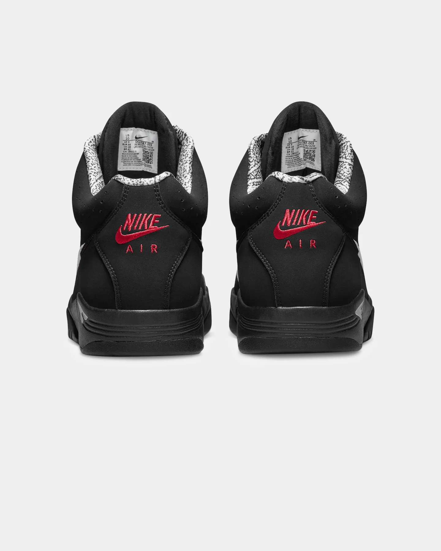 Nike Air Flight Lite Mid Black/White/Varsity Red