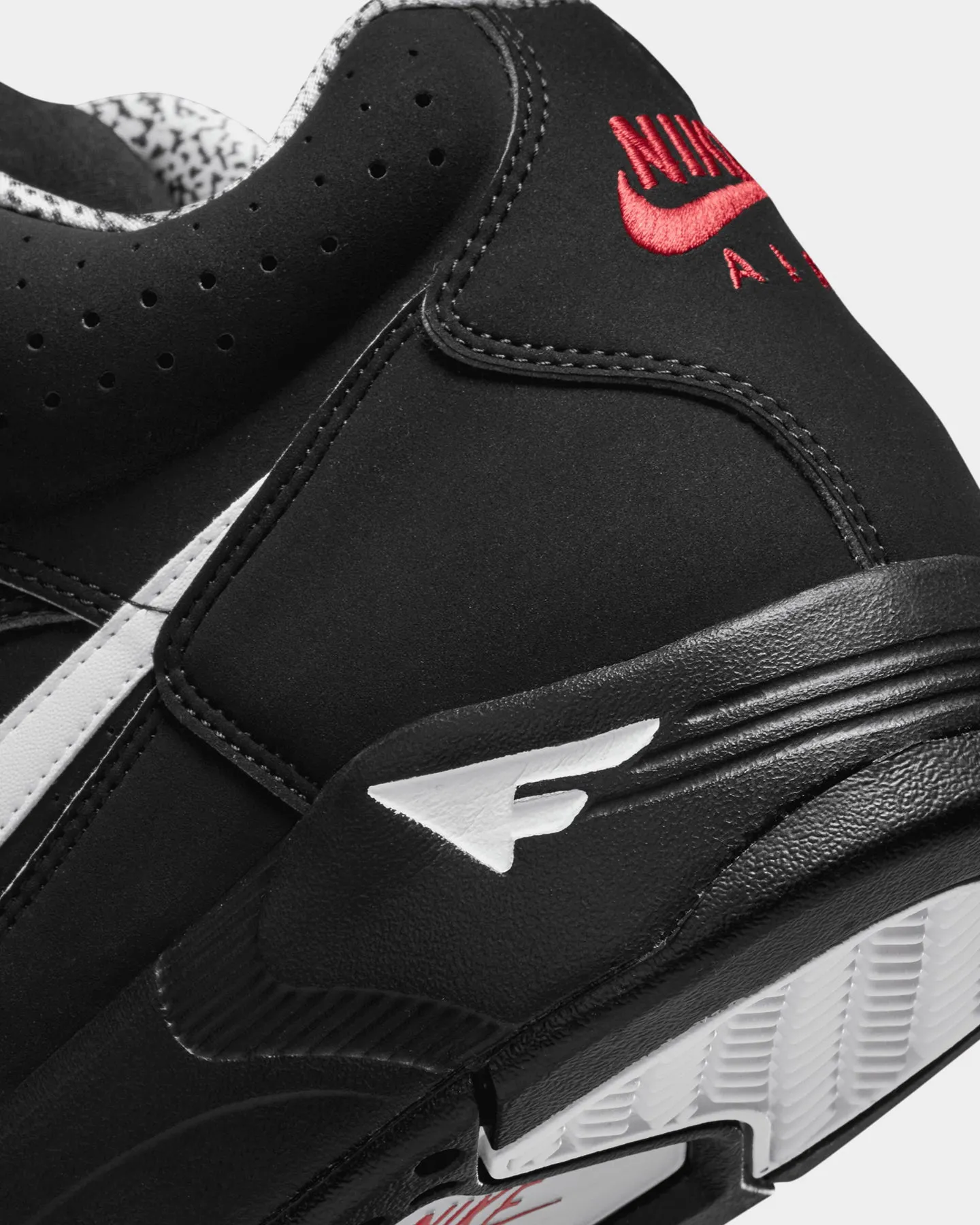 Nike Air Flight Lite Mid Black/White/Varsity Red