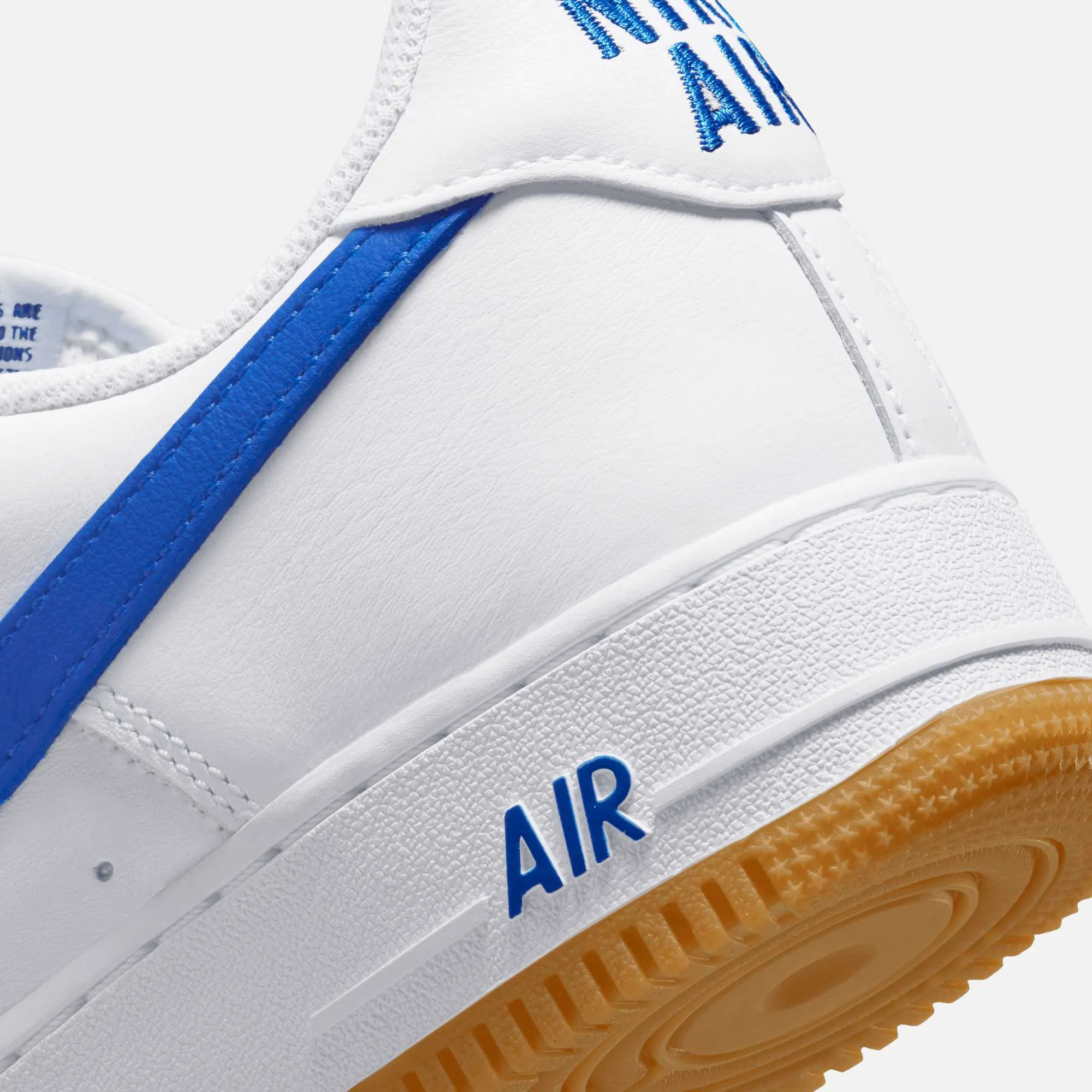 Nike Air Force 1 Low Retro 'Color of the Month' Royal Gum