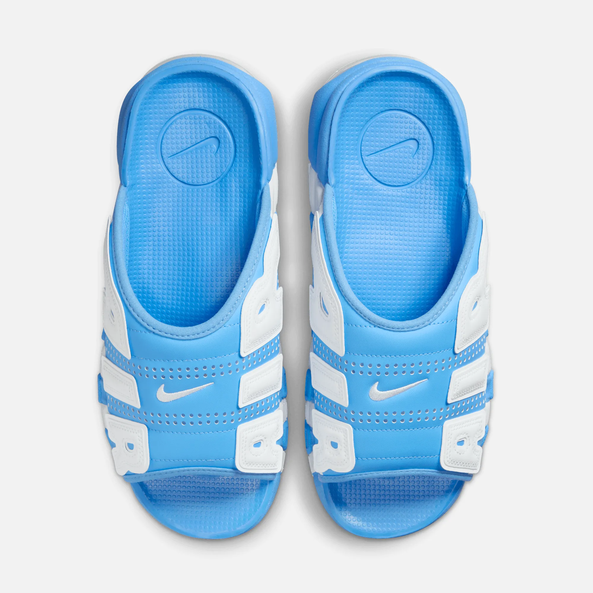 Nike Air More Uptempo Slides University Blue