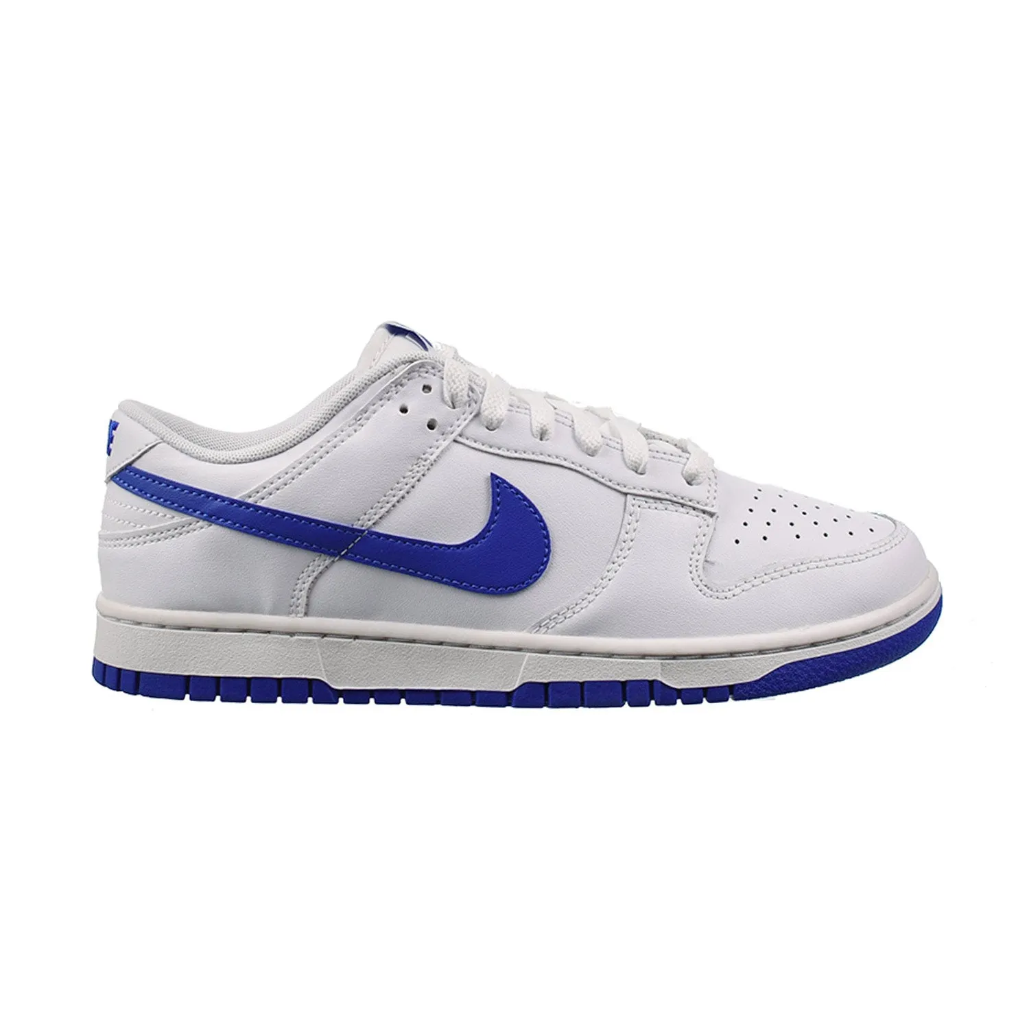 Nike Dunk Low Retro Men's Shoes Summit White-Hyper Royal