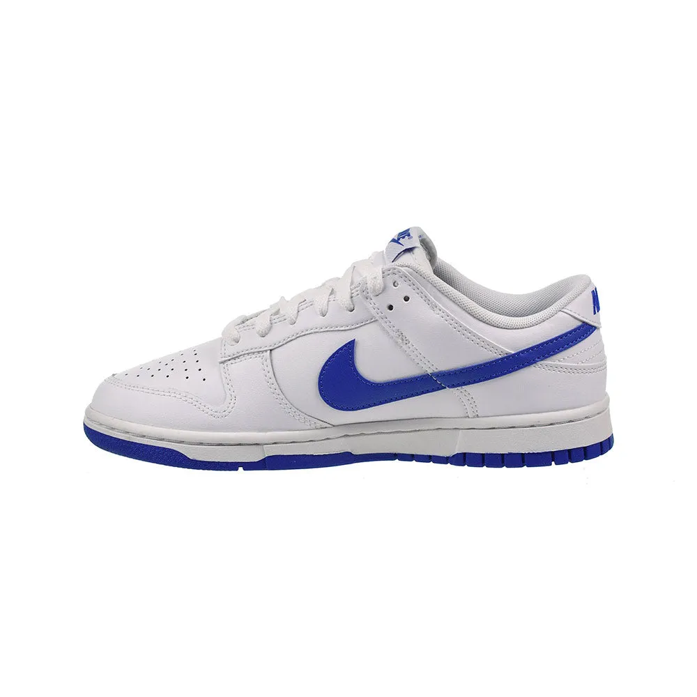 Nike Dunk Low Retro Men's Shoes Summit White-Hyper Royal