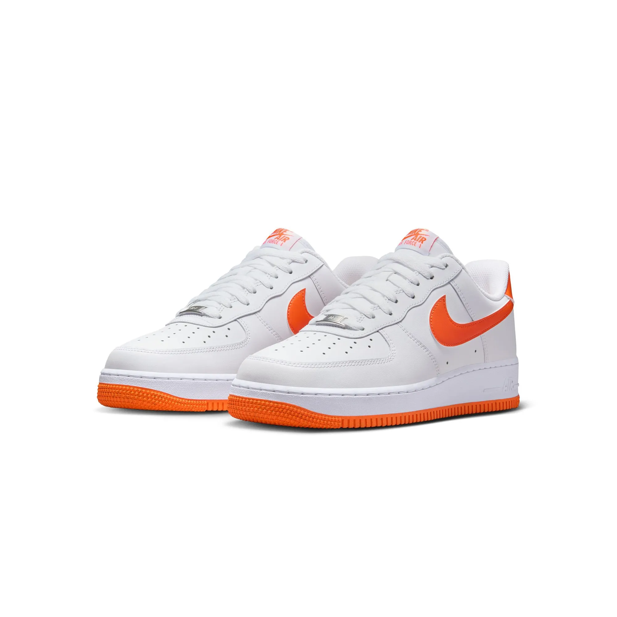 Nike Mens Air Force 1 Low "Safety Orange" Shoes