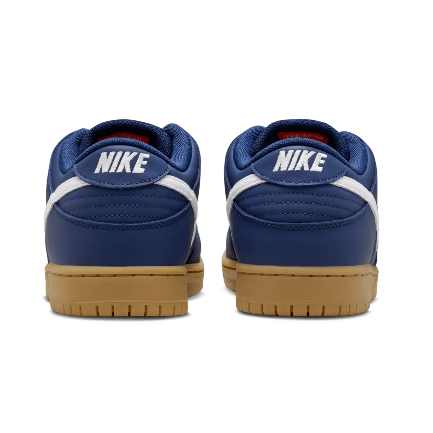 Nike SB Dunk Low Pro OL Skateboard Shoe - Navy/White-Navy-Gum Light Brown