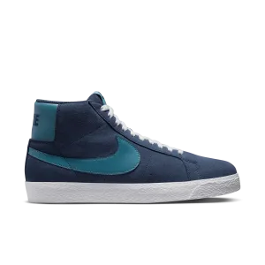 Nike SB Zoom Blazer Mid Midnight Navy/Black/Noise Aqua