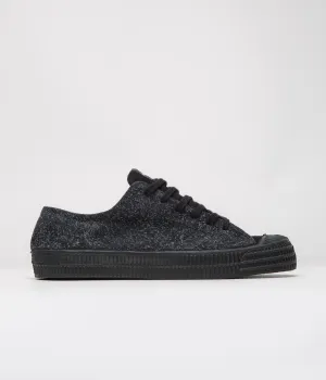 Novesta Star Master Hairy Suede Shoes - Black