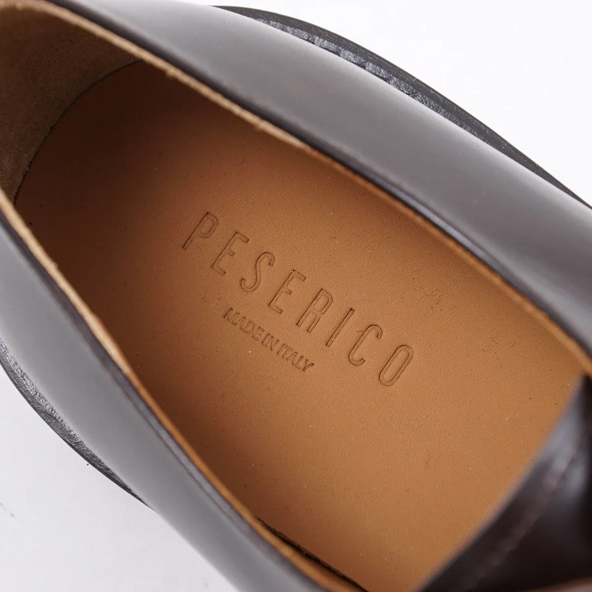 Peserico Calfskin Derby with Leather Sole