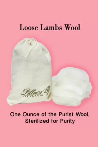 PILLOWS FOR POINTES LAMBS WOOL