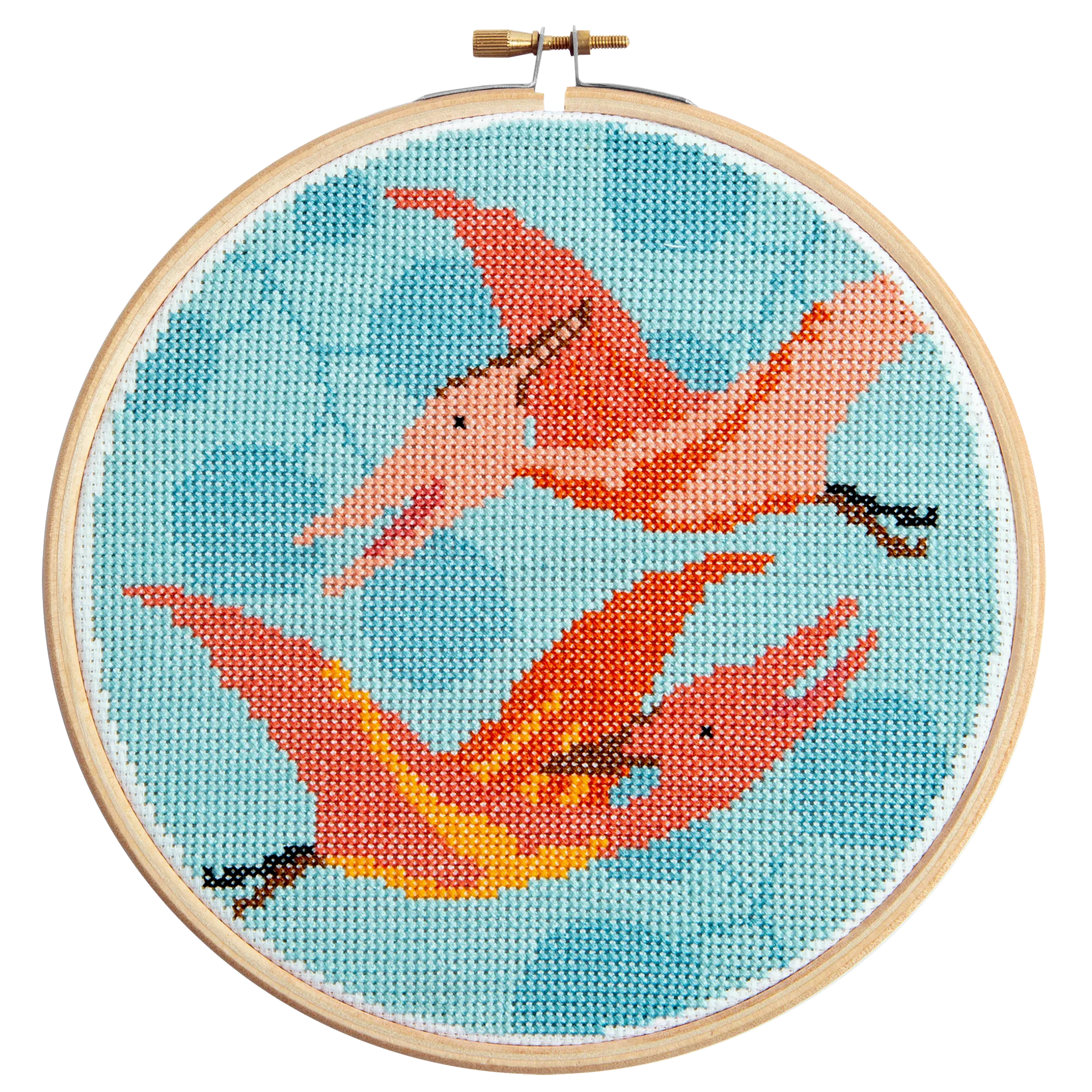 Pterodactyl Cross Stitch Kit