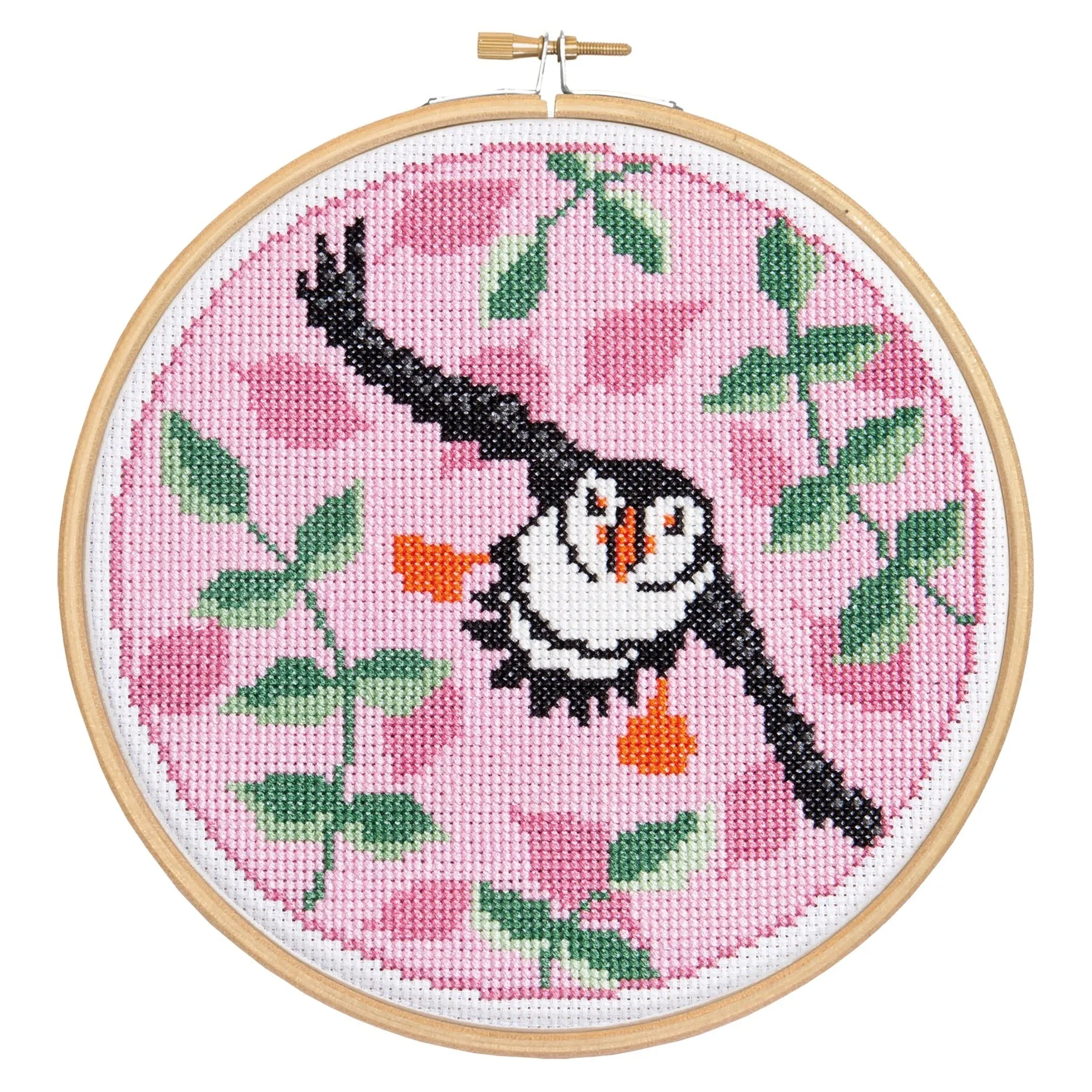 Puffin Cross Stitch Kit