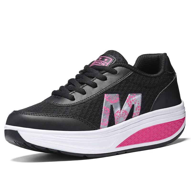 "Marisa" Sportliche Plateau Sneaker