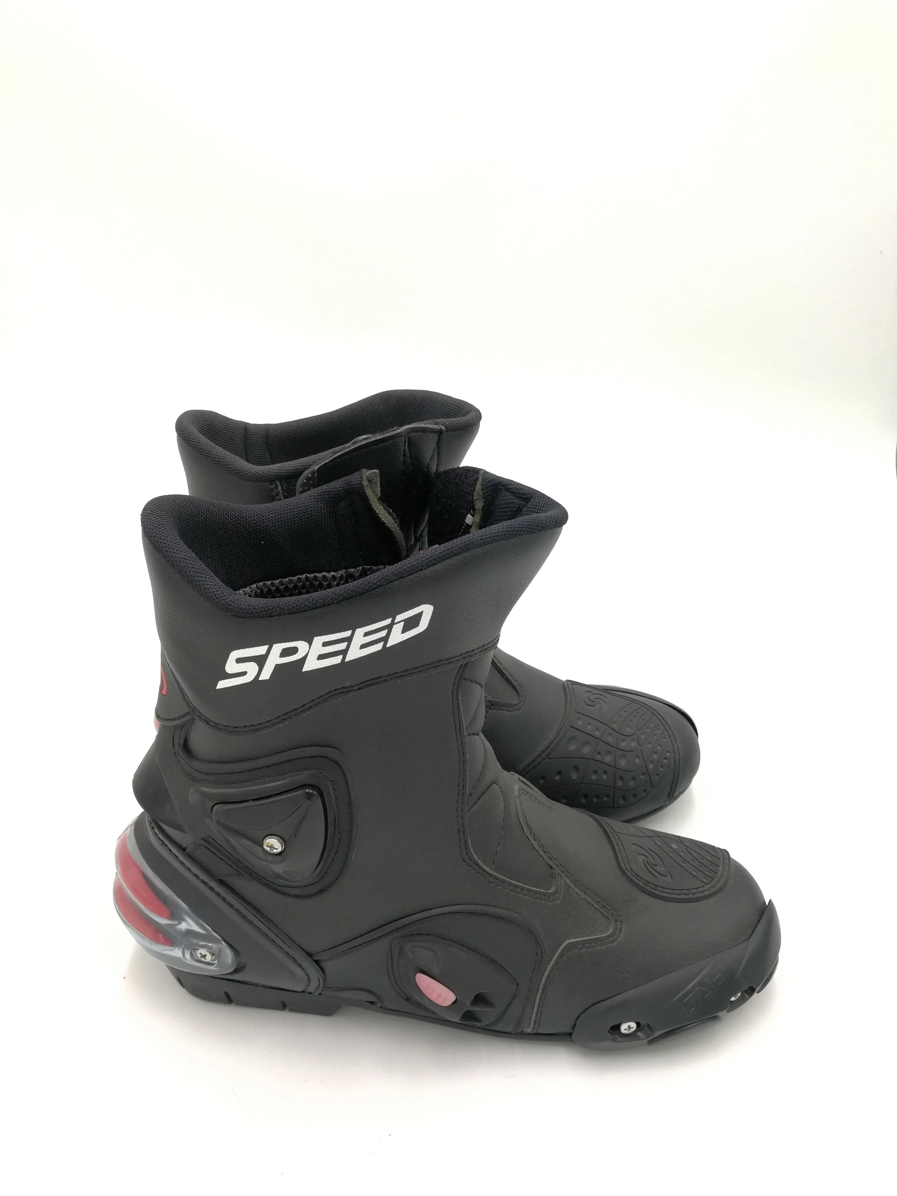 R66 Black Pro Biker motorcycle Racing boots Size 44