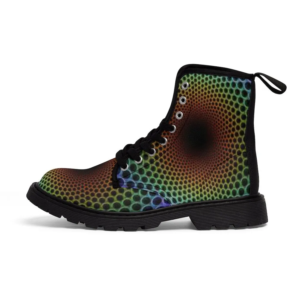 Radial Optics Canvas Boots, Casual Hiking, Christmas/Thanksgiving/Birthday/His/Hers/Couple/Anniversary/Graduation Gifts