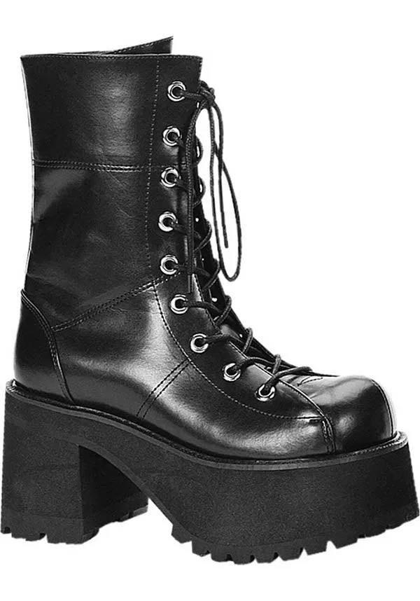 RANGER-301 [Black] | PLATFORM BOOTS [PREORDER]