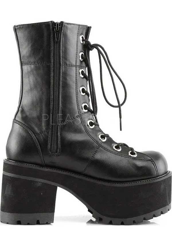 RANGER-301 [Black] | PLATFORM BOOTS [PREORDER]