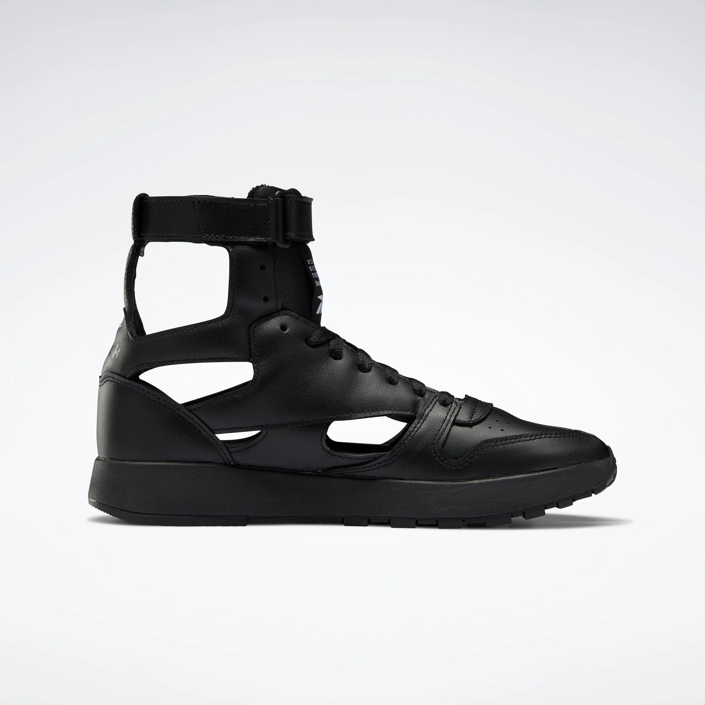 Reebok Footwear Men Maison Margiela Classic Leather Tabi High Shoes Black/White/Black