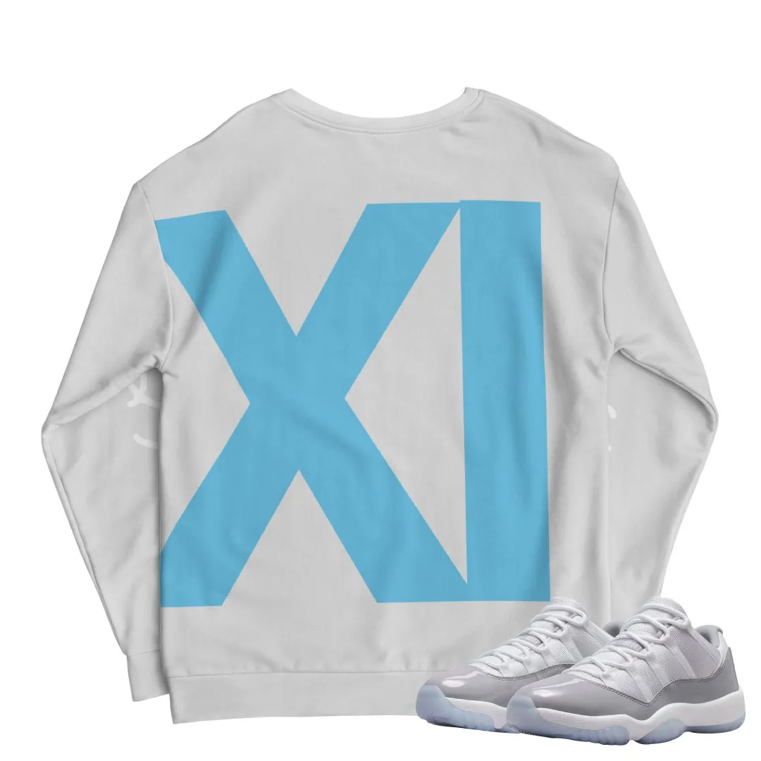 Retro 11 Low Cement Grey XI Sweatshirt