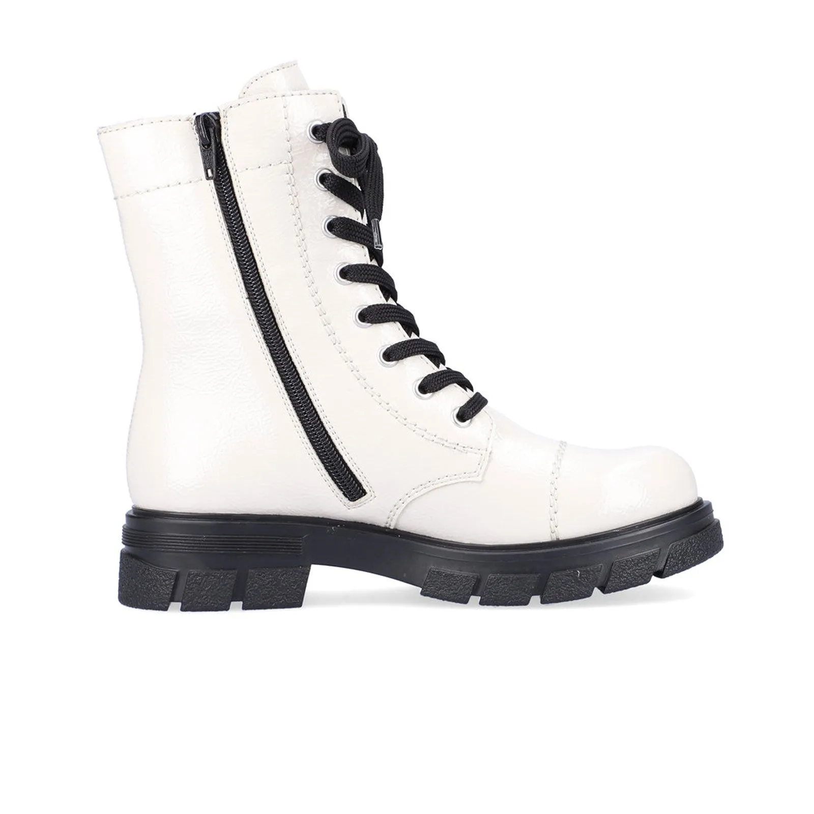 Rieker Tora Z9122-80 Mid Boot (Women) - Offwhite