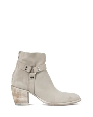 ROCCO P | SUEDE BIKER DOUBLE ZIP BOOT