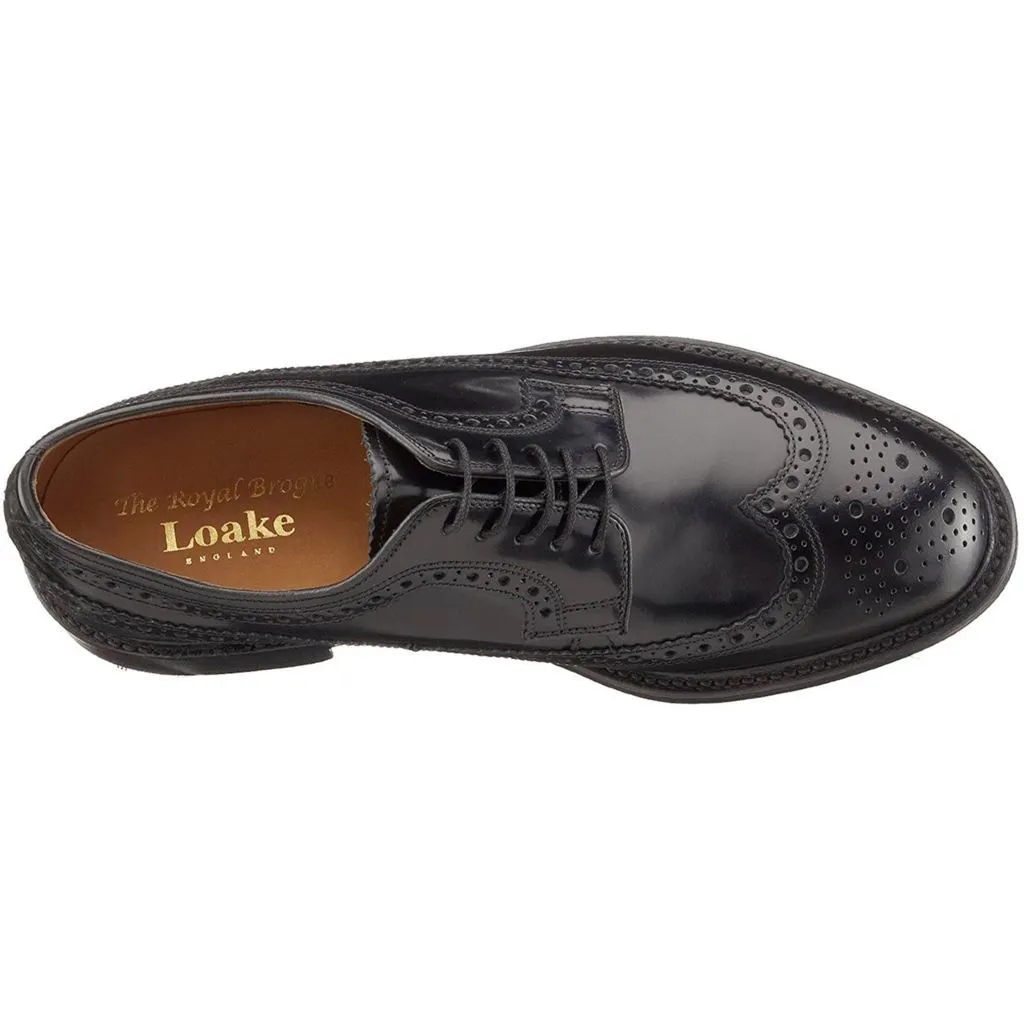 Royal Polished Leather Men's Brogue Shoes