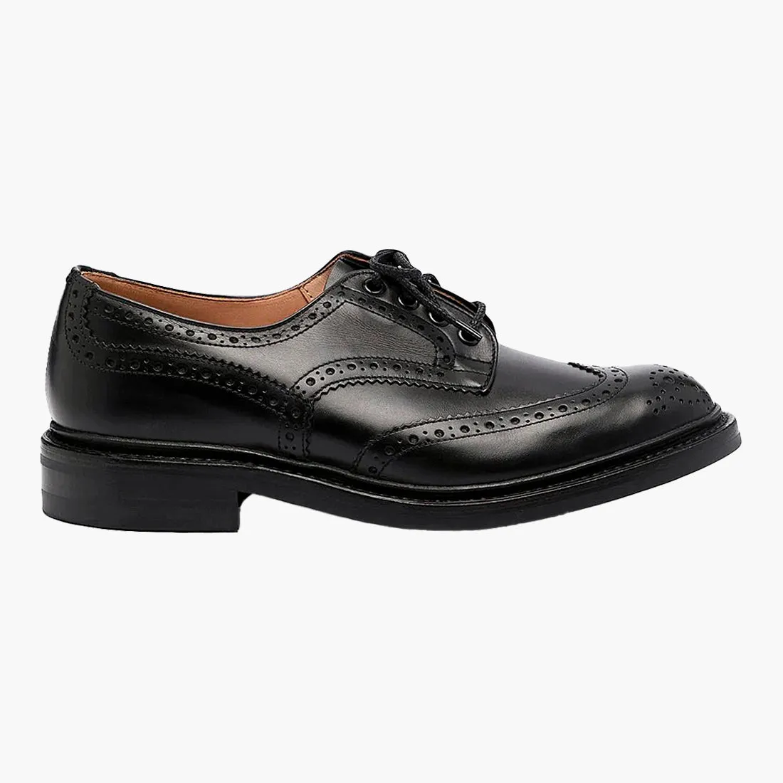 Scarpa TRICKER'S Bourton Country Shoe in Pelle Nera