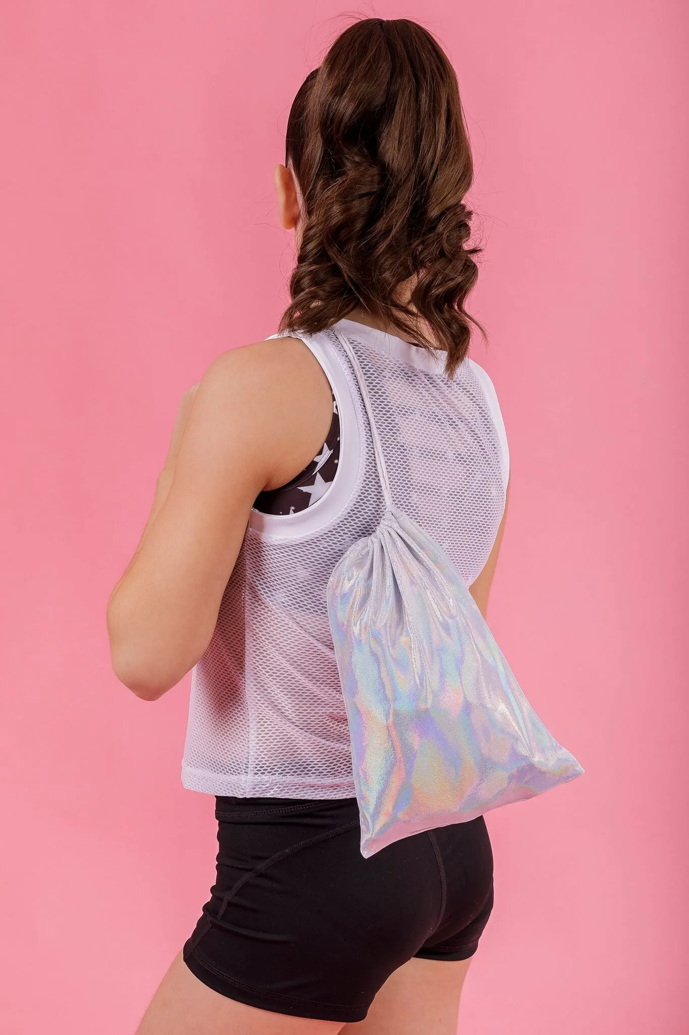 Silver Holographic  Guard Bag (name optional)