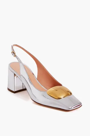 Silver Mirror Myola Heels