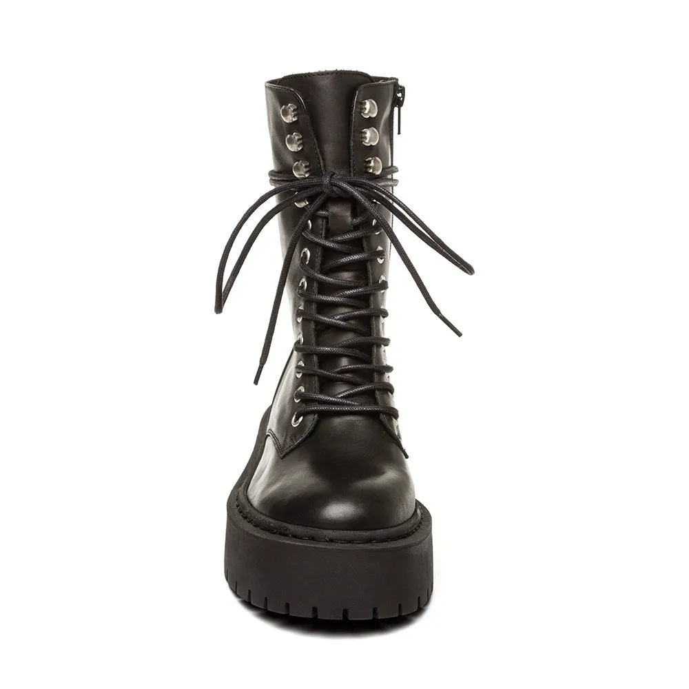 Skywen Boot BLACK LEATHER