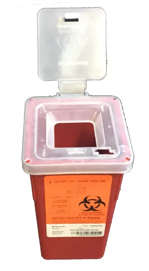 Stackable Sharps Container (Quart Size) - Case/72