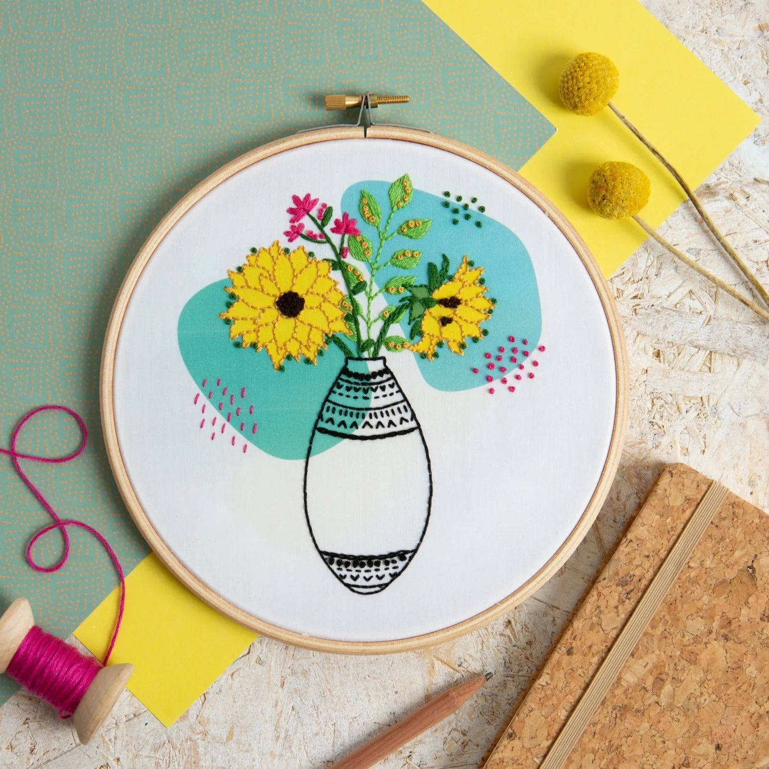 Sunshine Embroidery Kit