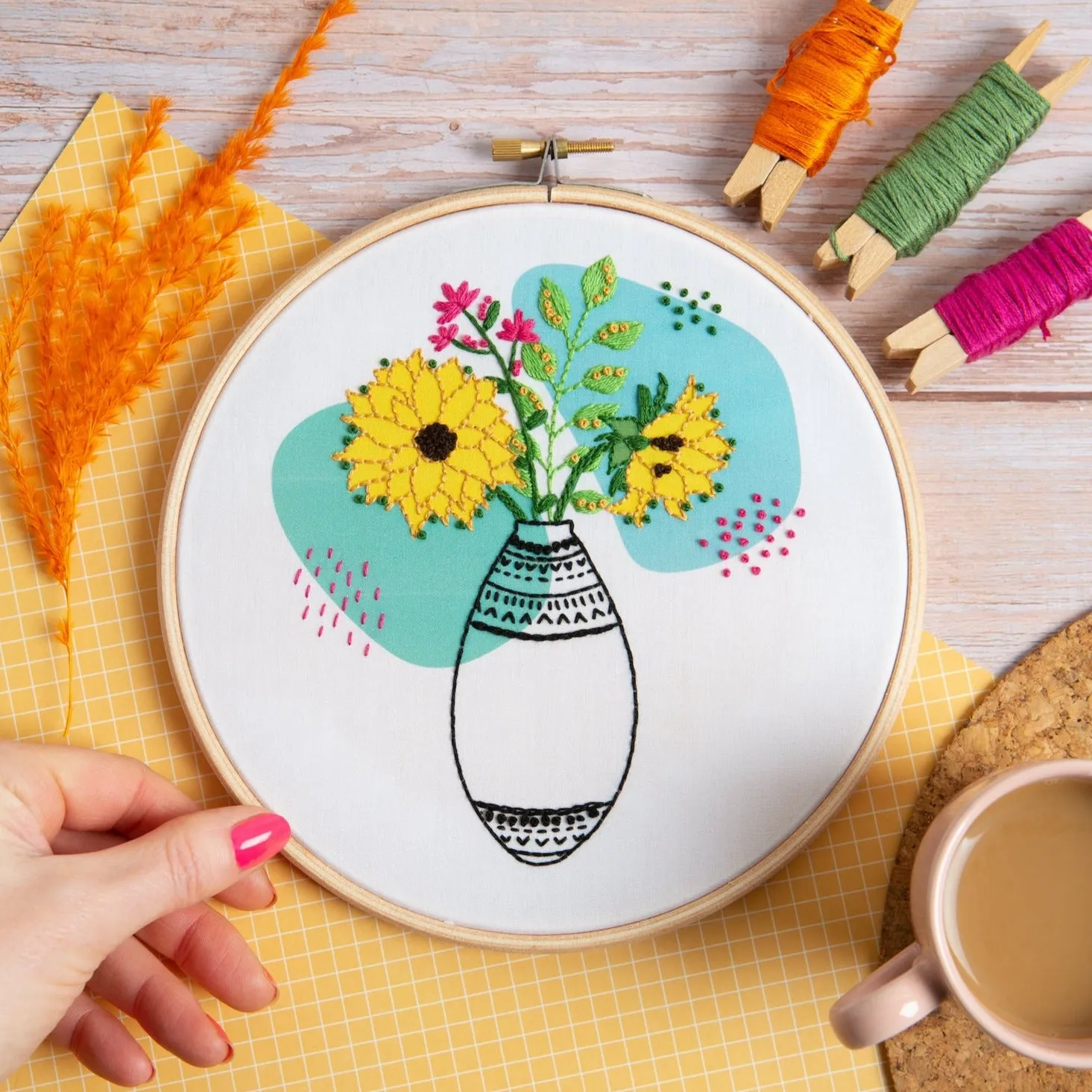 Sunshine Embroidery Kit