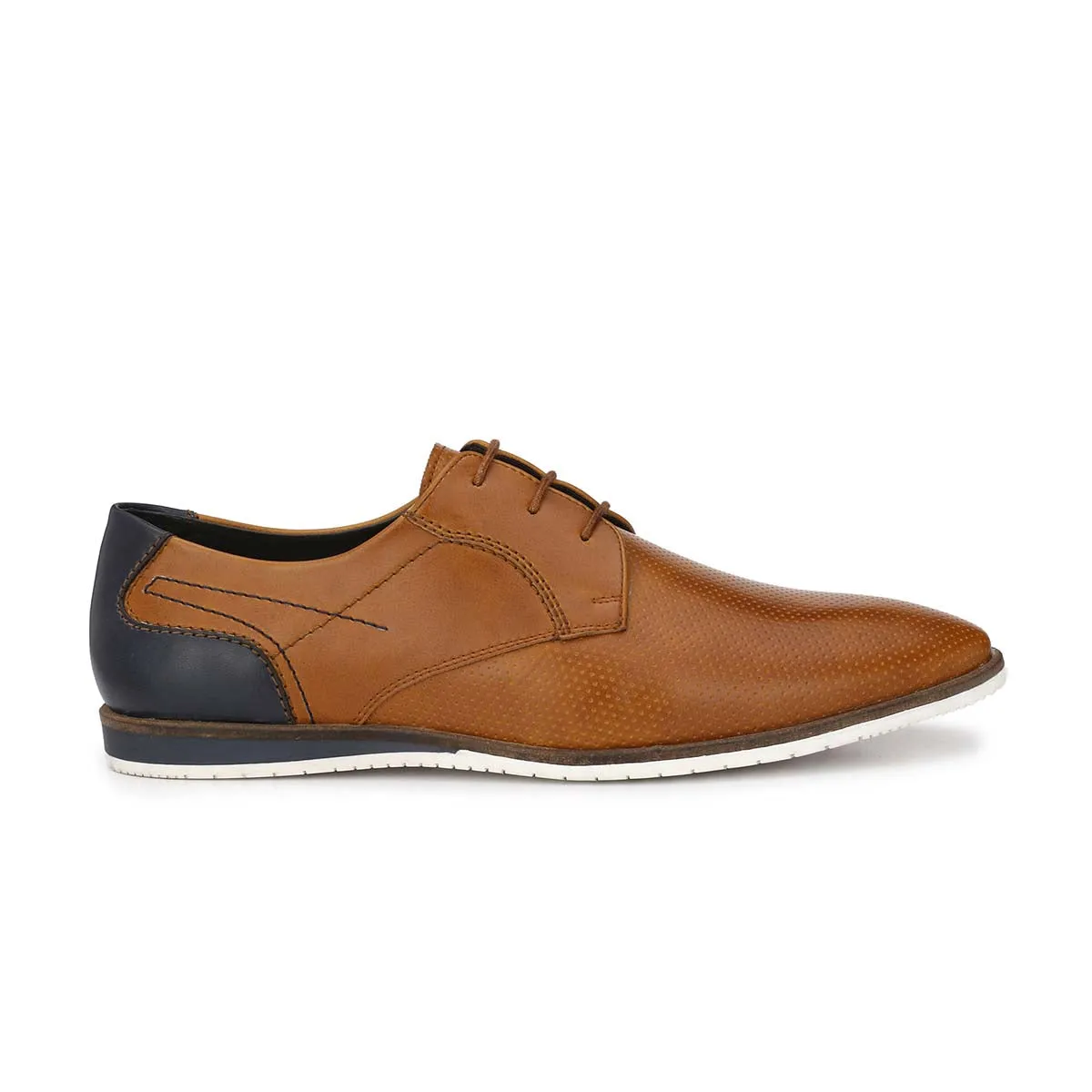 Tan Derby Lace-ups