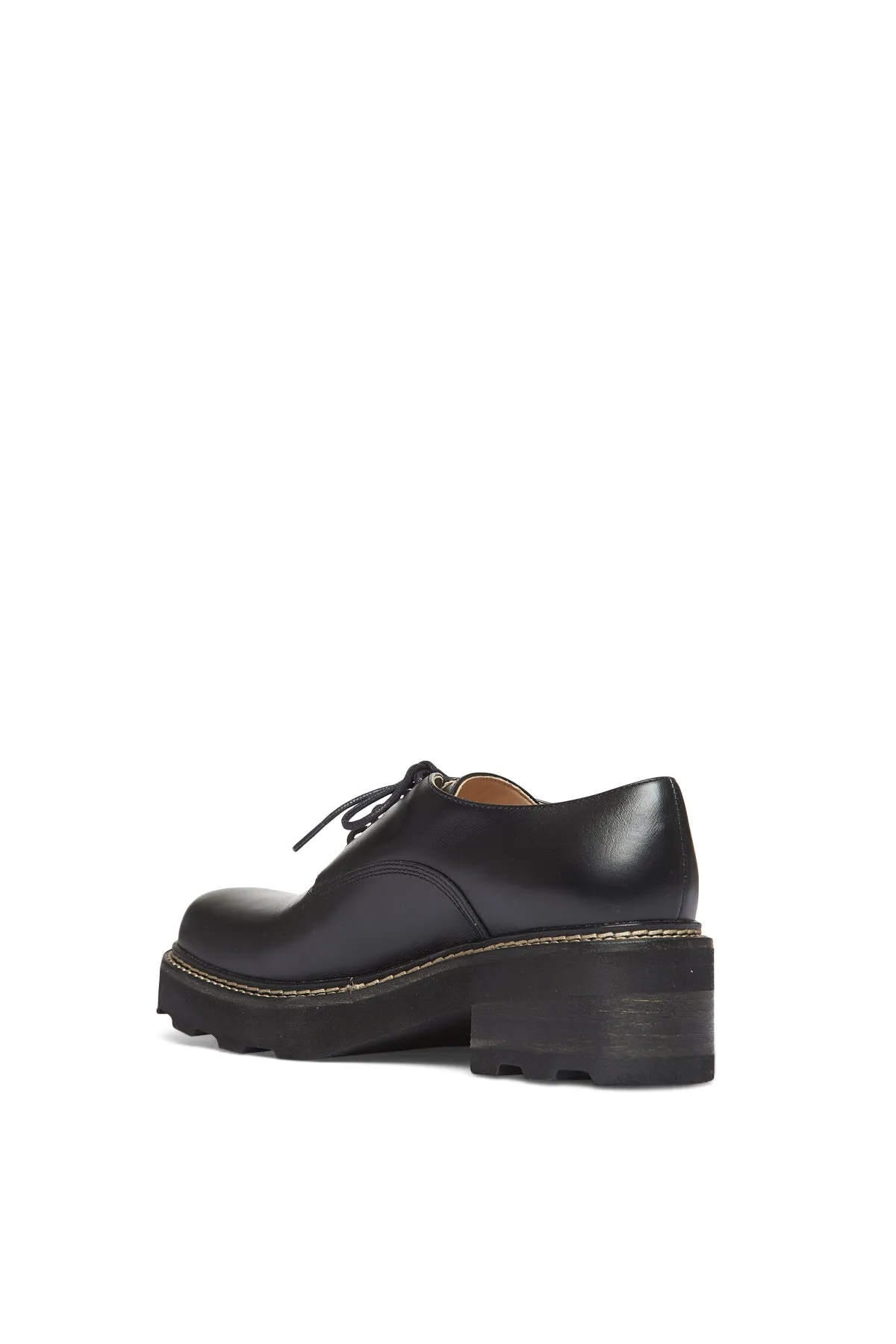 Tera Brogue in Black Leather