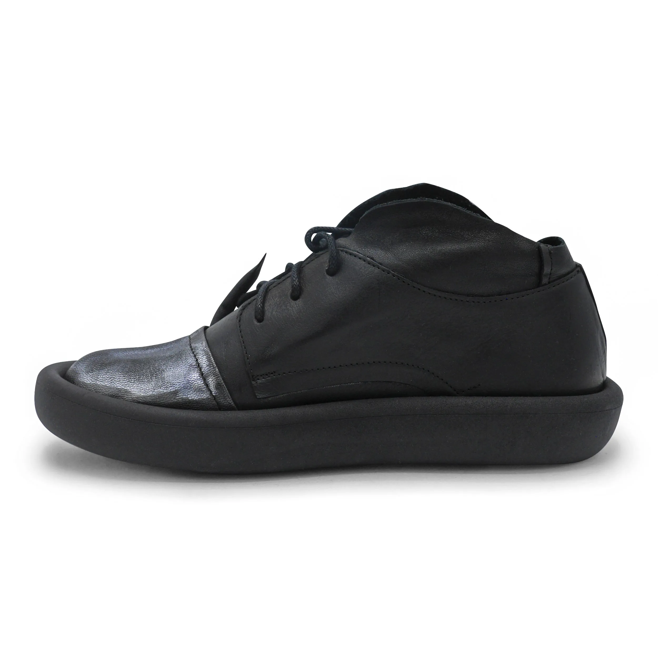 Tires - Black Lace Up Shoe