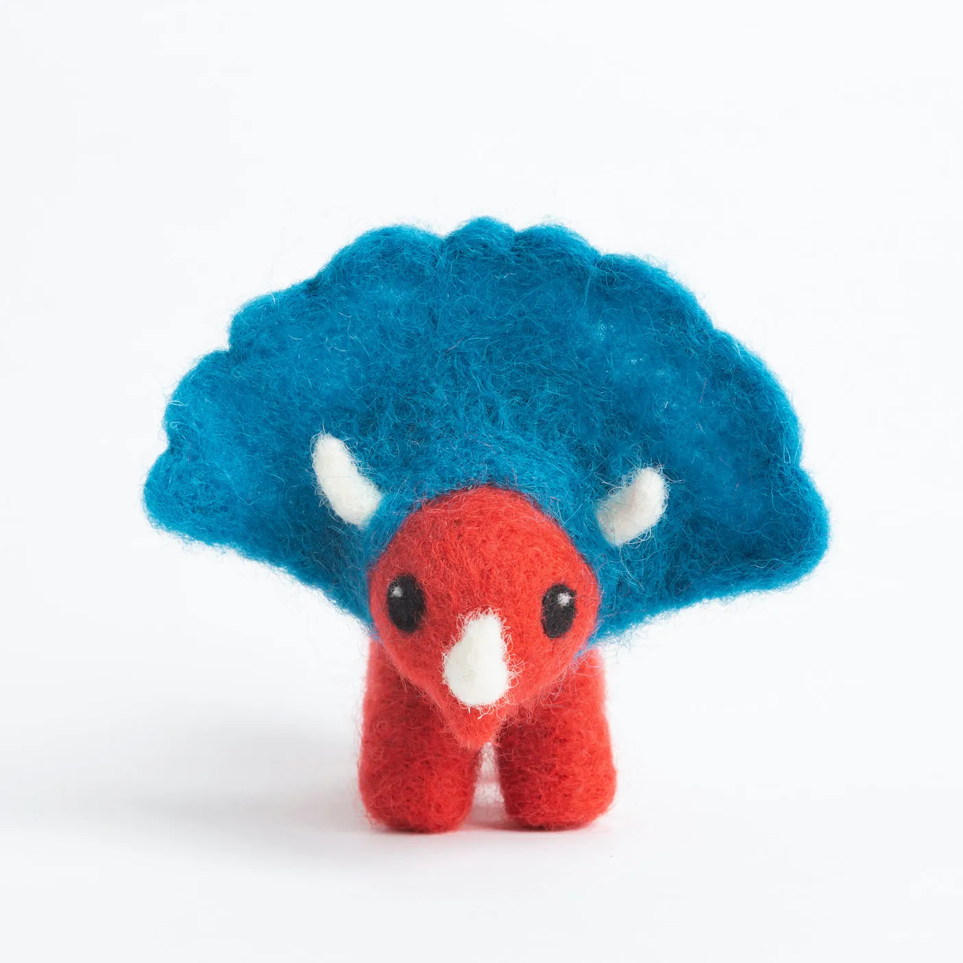 Triceratops Needle Felting Kit