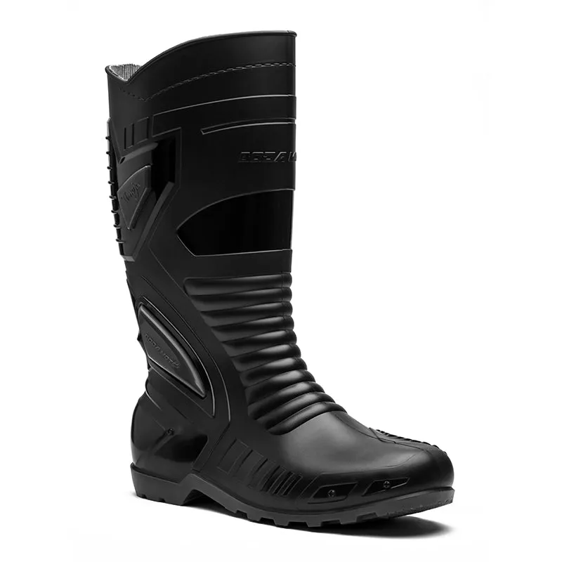 Universal Boda Moto Biker Boots - Black