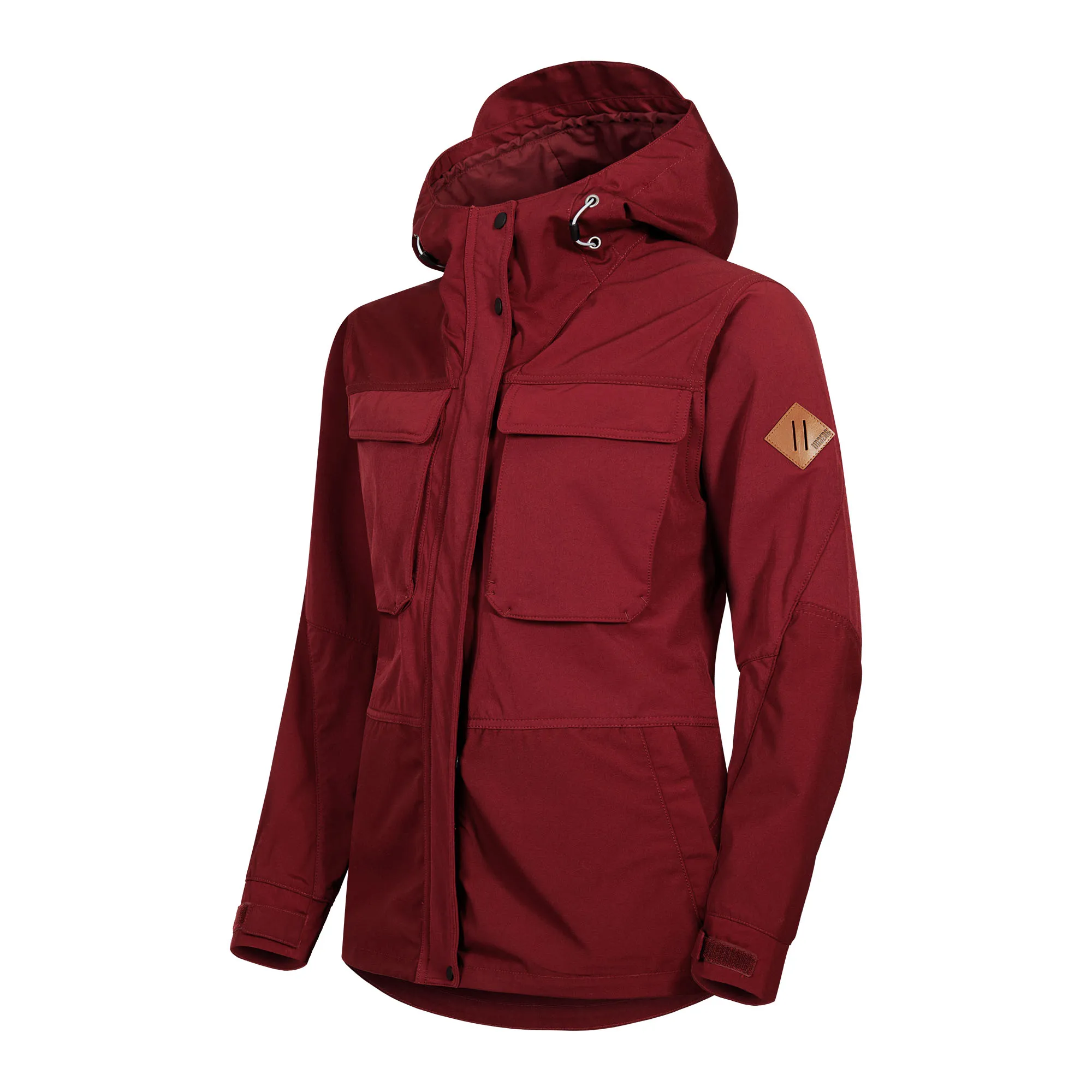 Urberg Nordenskiold Trekking Jacket Women&#x27;s Cabernet | Buy Urberg Nordenskiold Trekking Jacket Women&#x27;s Cabernet here | Outnorth