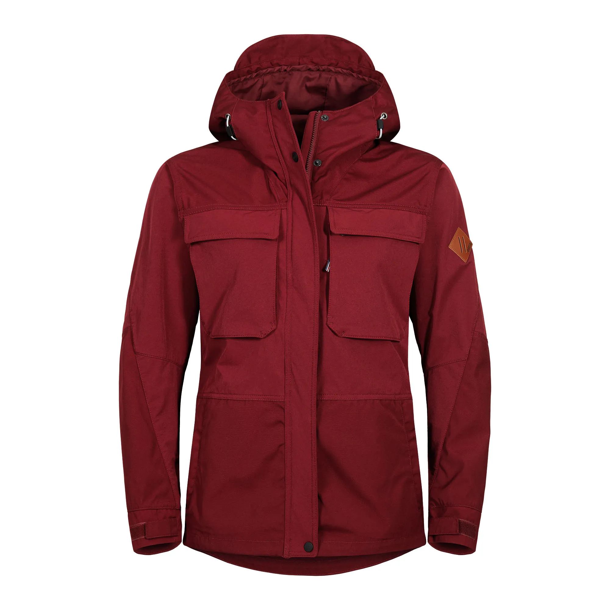 Urberg Nordenskiold Trekking Jacket Women&#x27;s Cabernet | Buy Urberg Nordenskiold Trekking Jacket Women&#x27;s Cabernet here | Outnorth