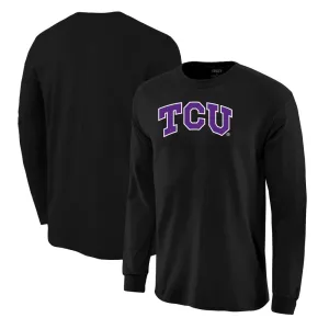 Venley NCAA TCU Horned Frogs RYLTCU06 Mens / Womens Boyfriend Long Sleeve Tshirt