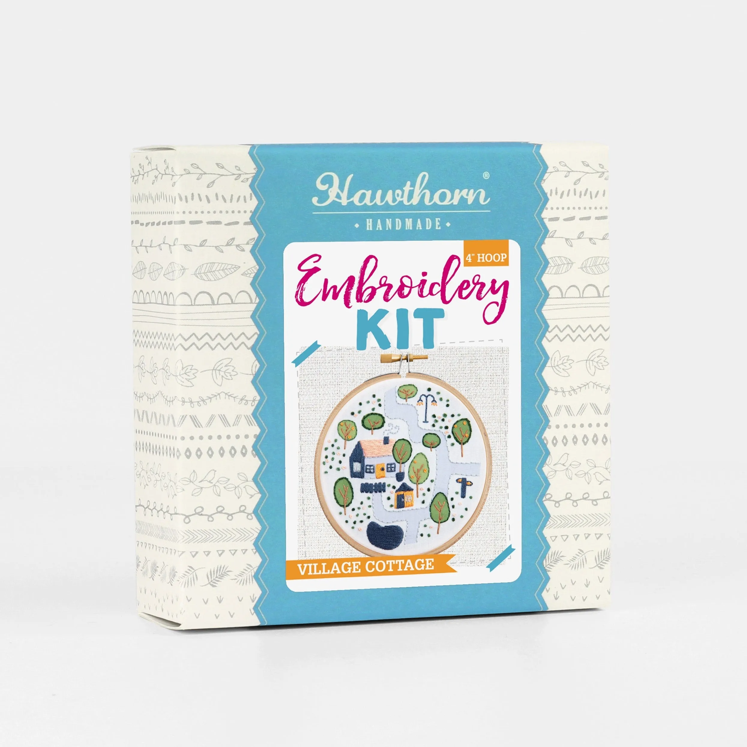 Village Cottage Mini Embroidery Kit