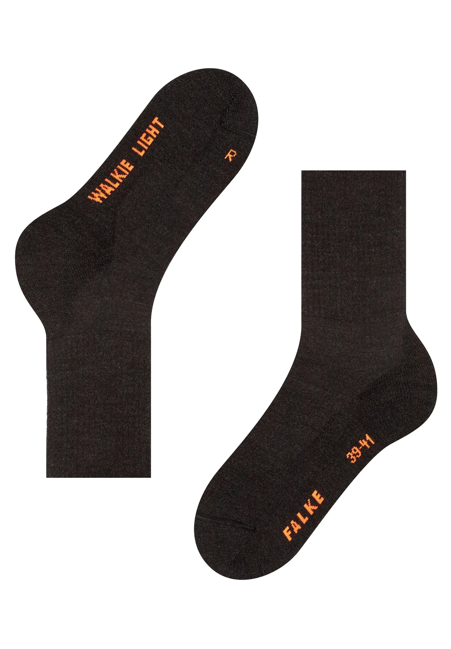 Walkie Light Unisex Walkie Light Weekend Sock | Anthracite Melange 16486-3080