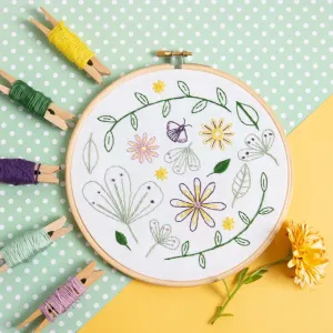 Wildflower Meadow Embroidery Kit