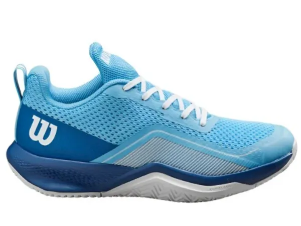 Wilson Rush Pro Lite Ladies Tennis Shoe (Bonnie Blue/Diva Blue/White)