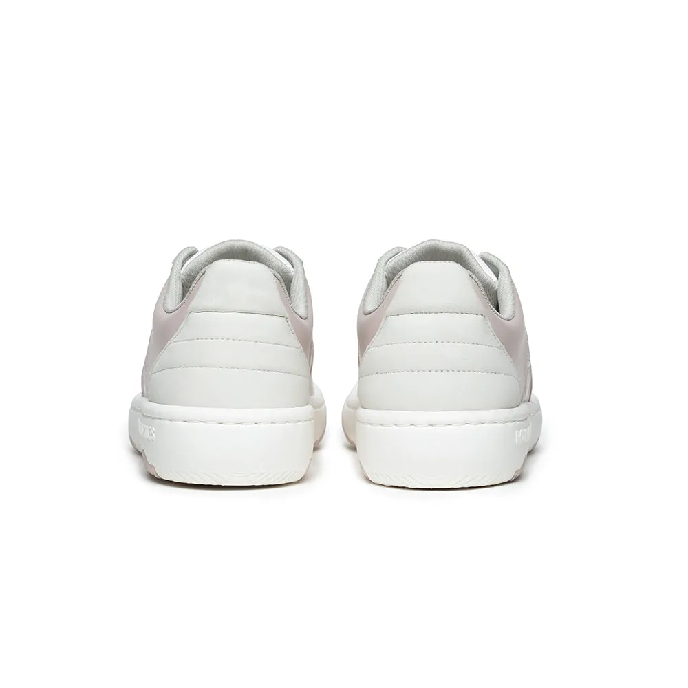 Women's Icon Archer White Pink Leather Sneakers 96394-011