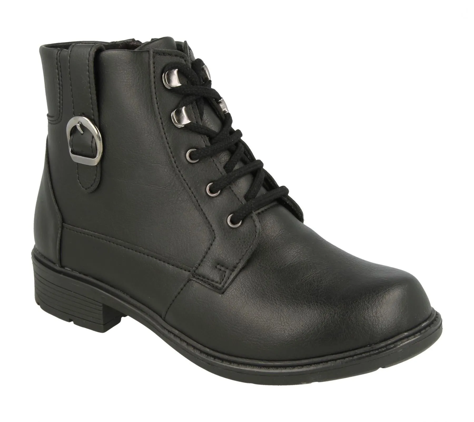 Womens Wide Fit DB Atlas Vegan Boots