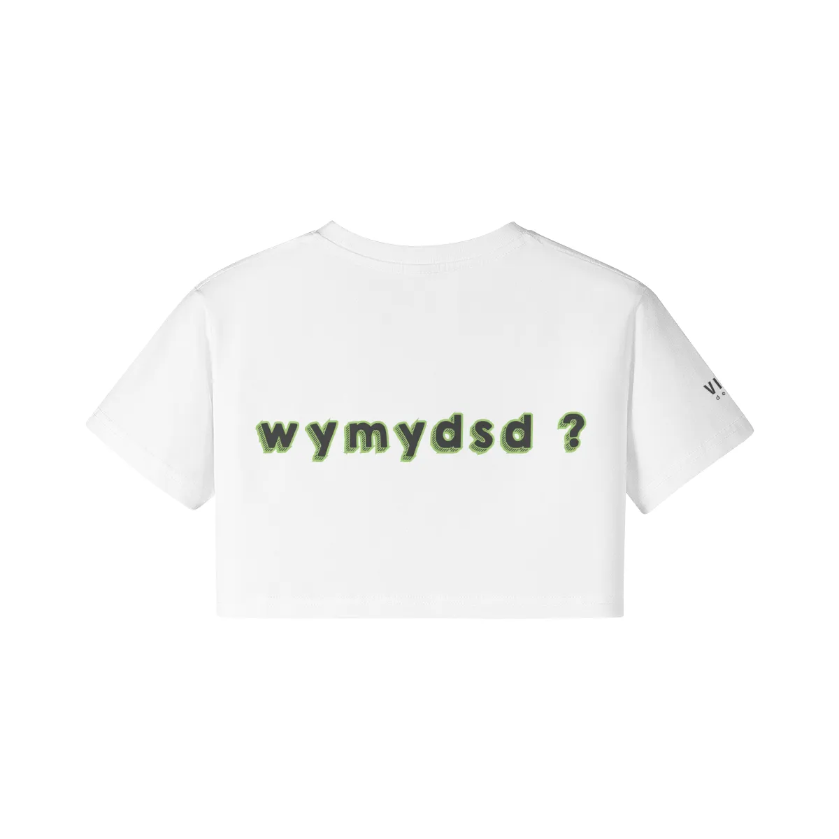 Women's (wymydsd) Crop Top T-shirt