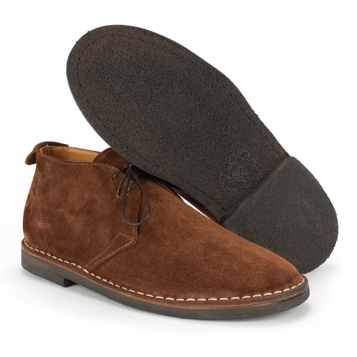 YAGO-348<br>Brown chukka boots