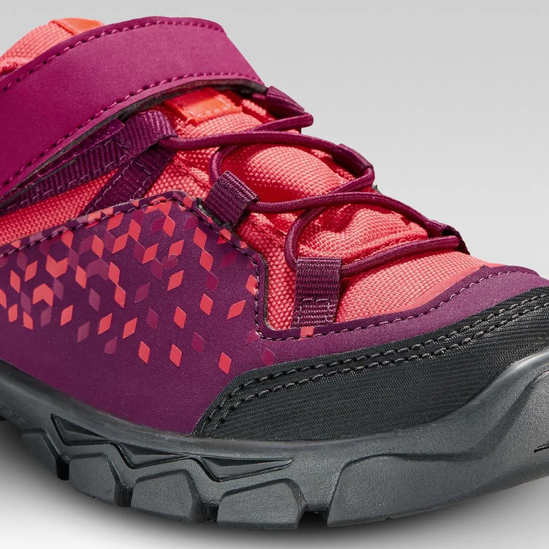 Zapatillas de montaña y trekking perlante Niños 28 a 34 Quechua MH120